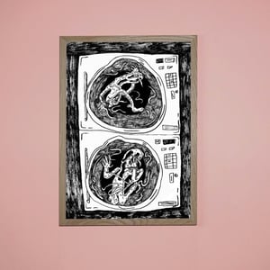 Image of MARCEL WASHING-MACHINE  | Cartes postales - Posters A4