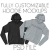 Hoodie Mockup Photoshop Zip File