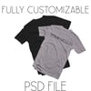 T- shirt Mockup File for Photoshop