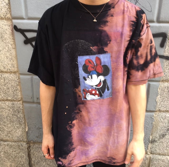 Image of UPCYCLING “MINNIE “ T-SHIRT 