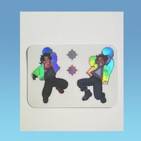 Image 1 of Holo sticker sheet