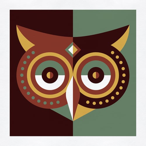 Image of Wood Animals - Owl