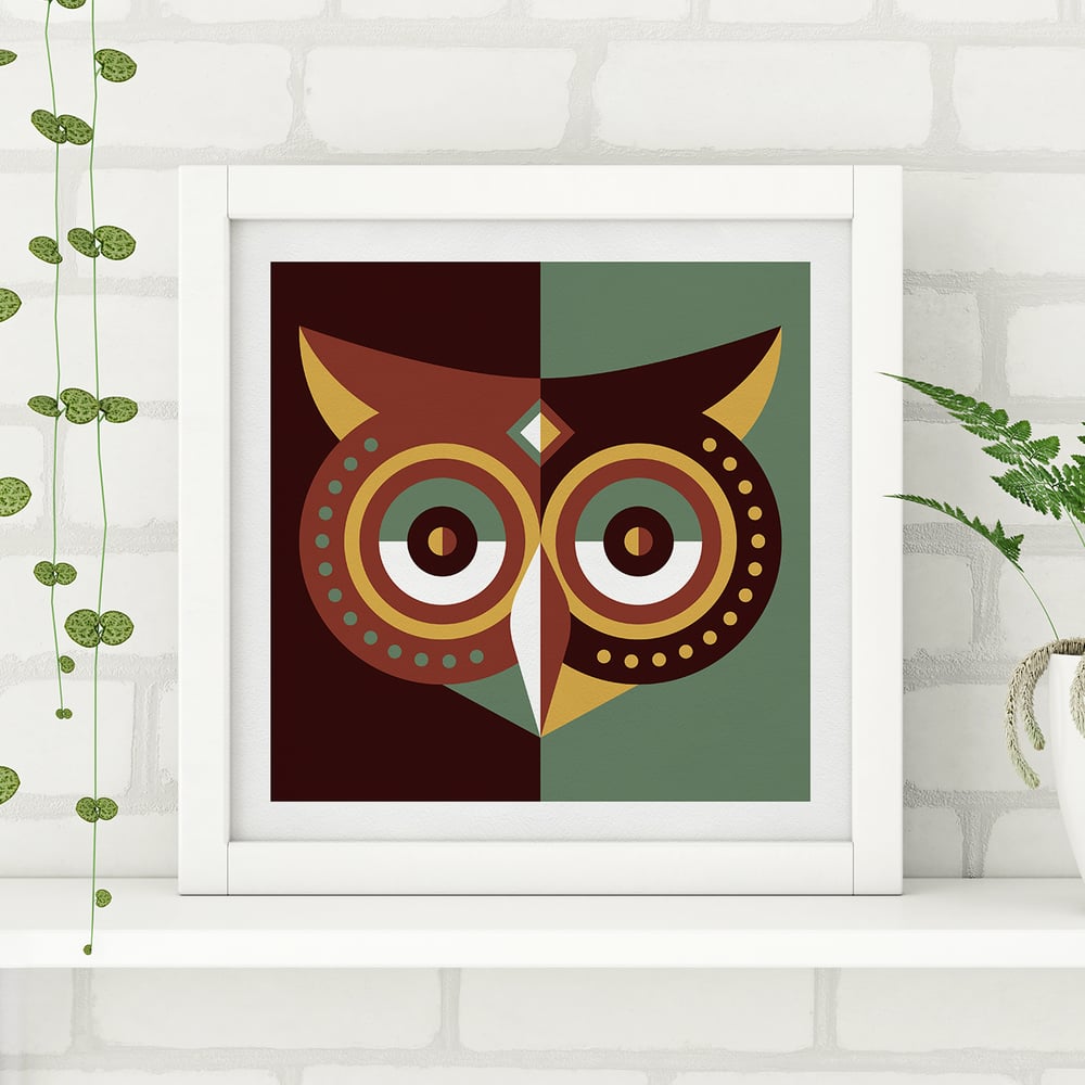 Image of Wood Animals - Owl