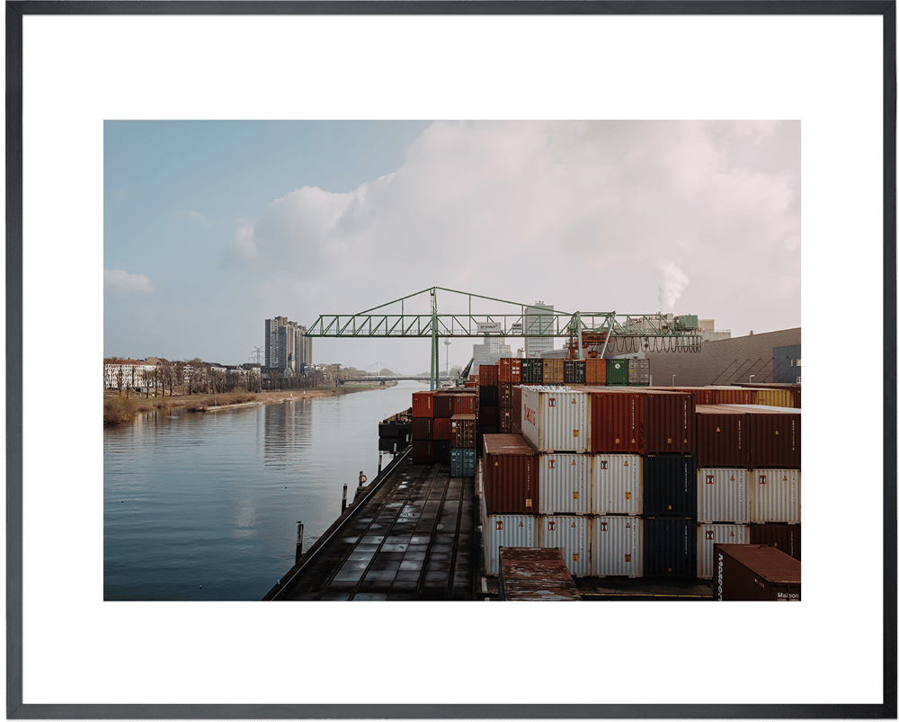 Image of Container - DIN A3 inkl. Rahmen