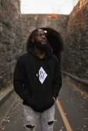 PH Applique Stitch Hoodie-Black