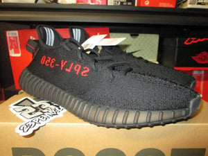 Image of adidas Yeezy Boost 350 v2 "Core Blk/Core Red" 2020