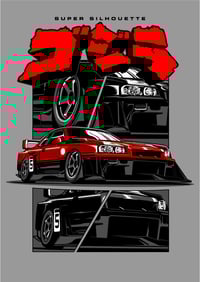 Image 4 of R34 Skyline Super Silhouette Tshirt