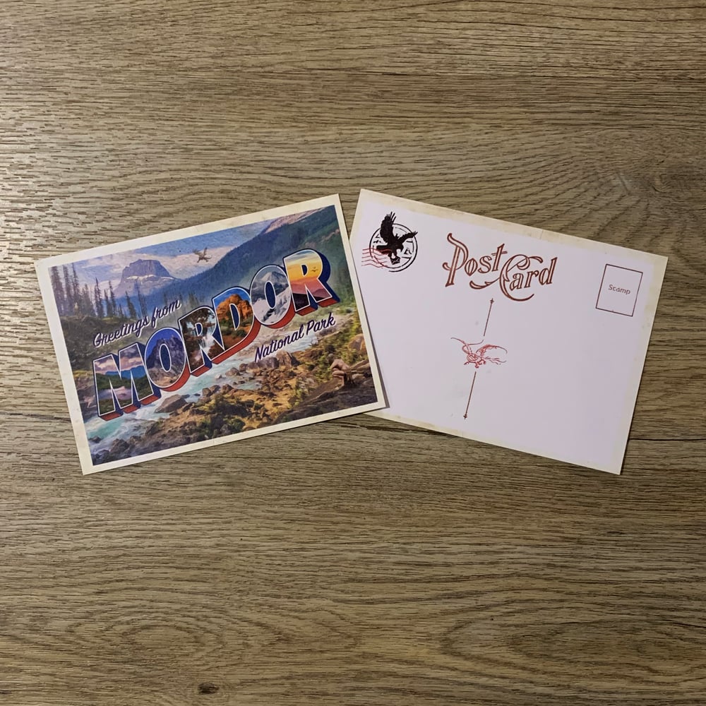 Image of GREETINGS FROM MORDOR... - Benno *Postcards*