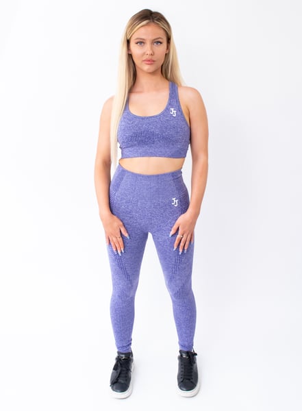 Image of PURPLE SEAMLESS LEGGINGS