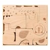 Petit Collage Safari Wooden Puzzle & Play Set