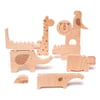 Petit Collage Safari Wooden Puzzle & Play Set