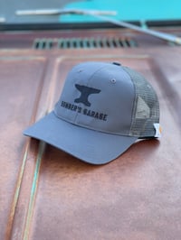 Bomber's Garage Carhartt Snapback Stealth Gray and Black 
