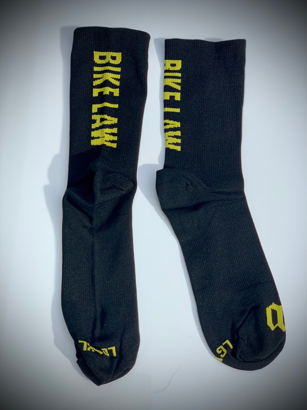 Image of Bike Law x Wattie Ink Socks - Black 