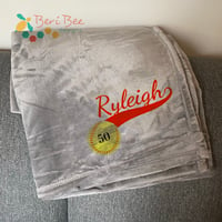 Personalized Sports Blanket 
