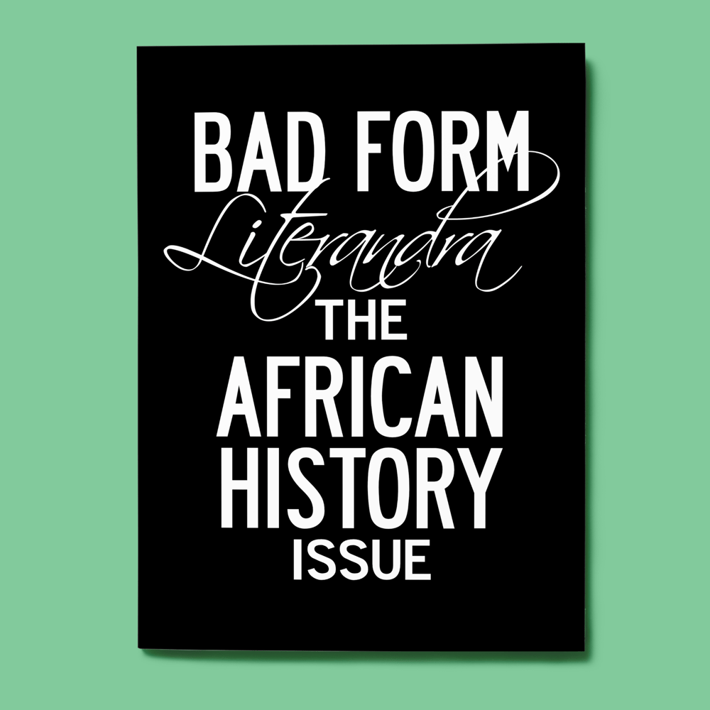 Image of Issue 5: African History
