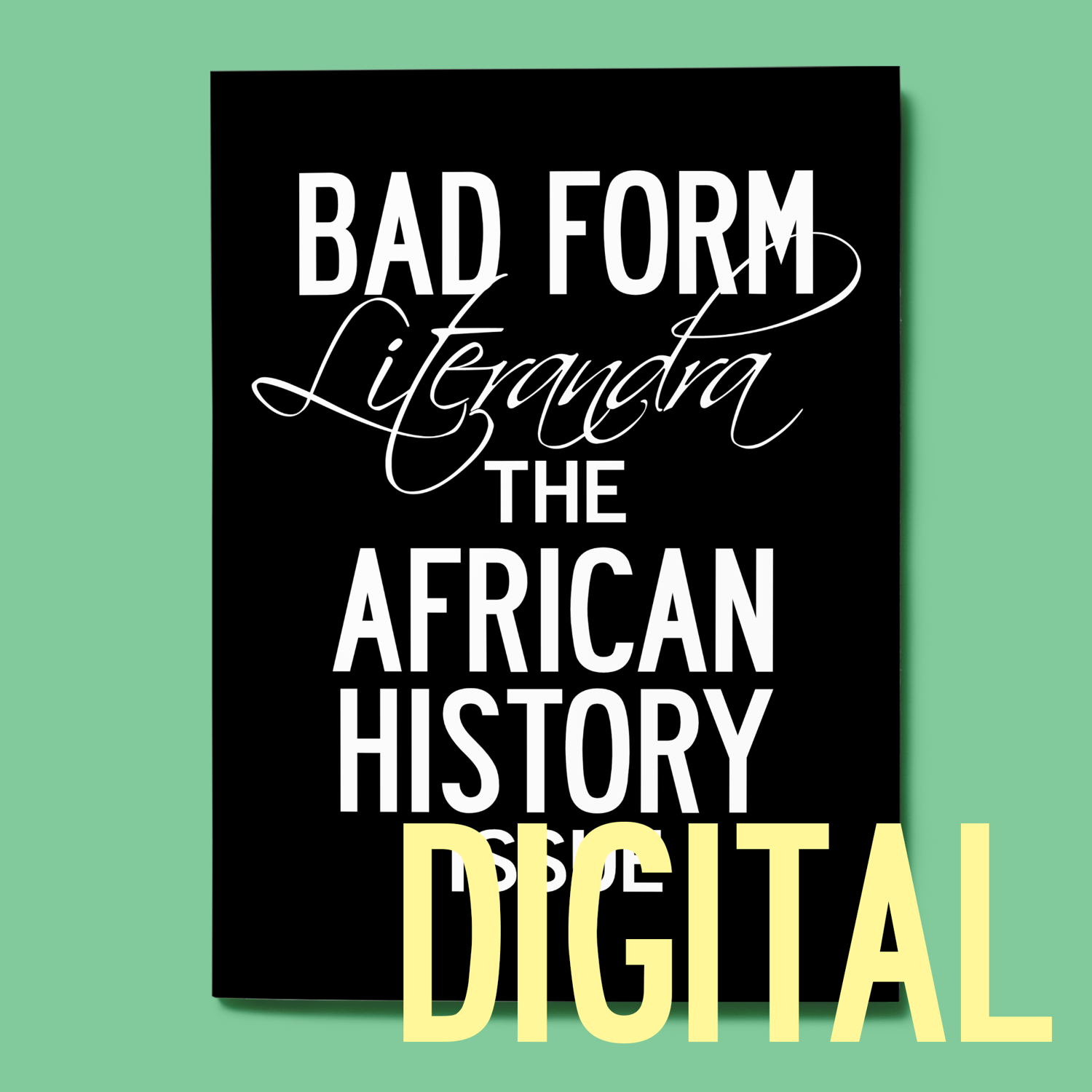 Image of Digital Issue 5: African History