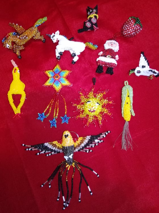 Image of Beaded Ornaments