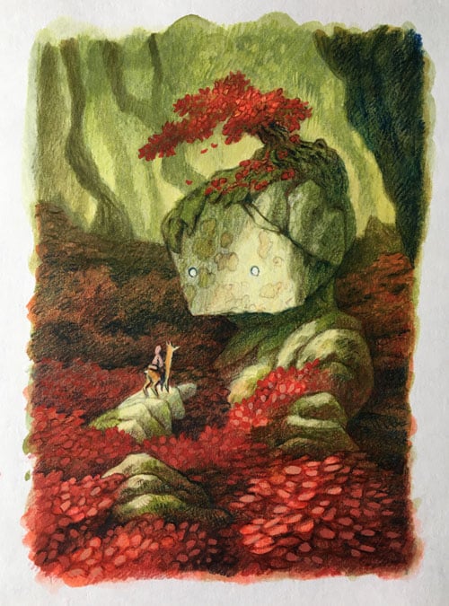 Image of ORIGINAL - L'arbre rouge