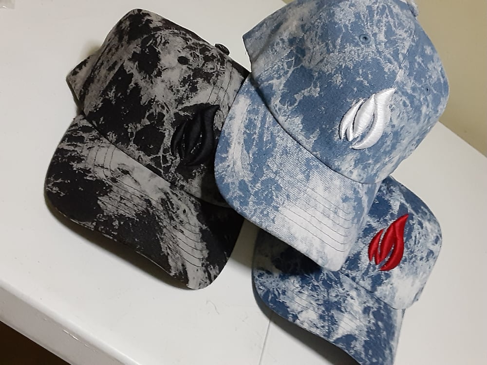 Image of "Kamikaze Denim" Cap (Ash Wash Denim) 