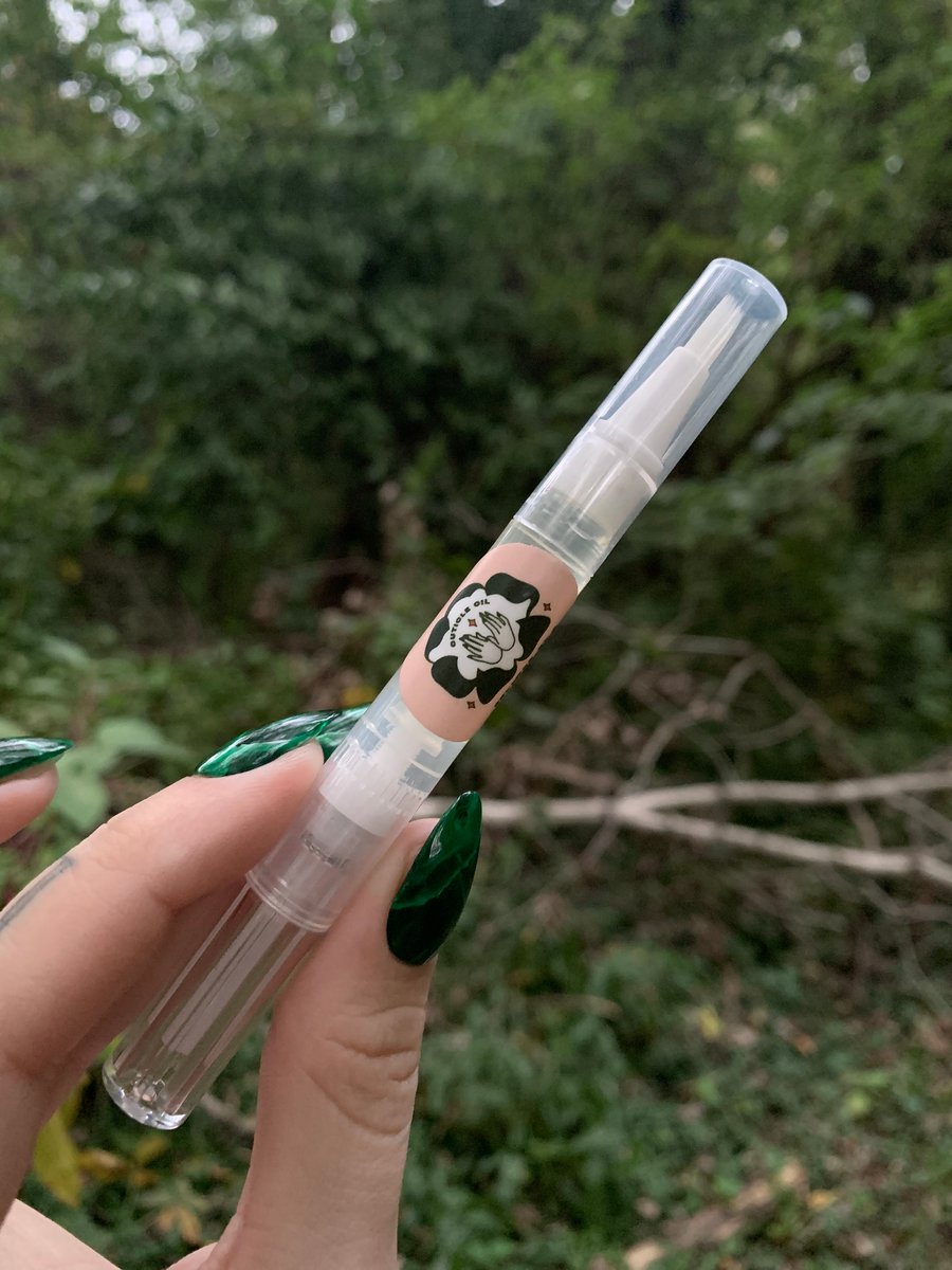 Gold Dust Cuticle Oil Brush Pen Cat Tongue Studio