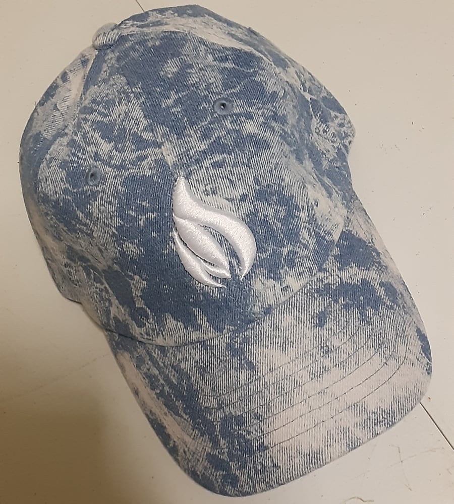 Image of "Kamikaze Denim" Cap (Ash Wash Denim) 