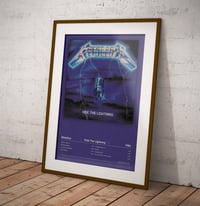 Metallica Poster - Ride the Lightning