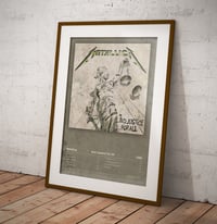Metallica Poster And Justice for All
