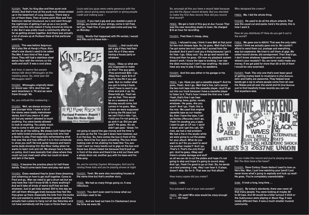 THE RATS – Booklet