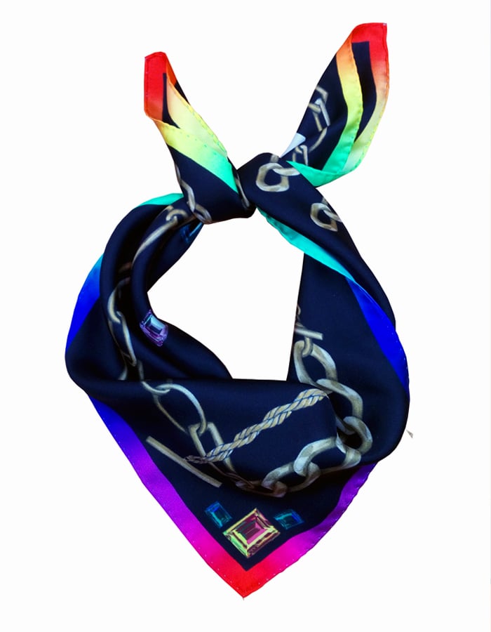 Image of Bijoux Silk Scarf
