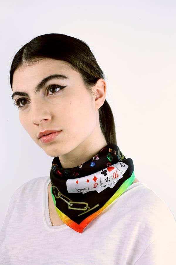 Image of Bijoux Silk Scarf