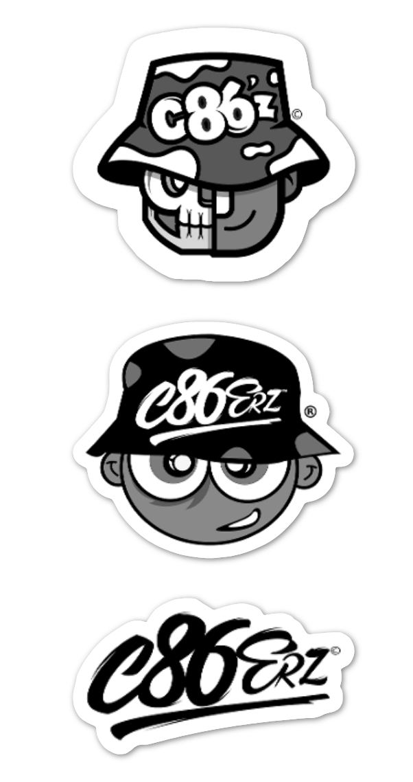 Image of c86erz CREW STICKER PACK 