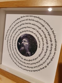 Image 2 of The Auld Triangle Luke Kelly Box Frame