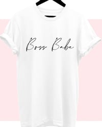 Image 1 of Boss Babe Tee 