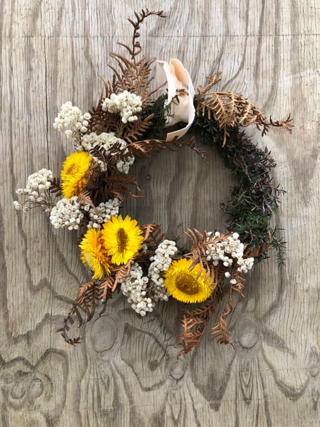 Image of Foraged and Found Xmas Wreath