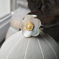 Image 1 of White Bloom Ring