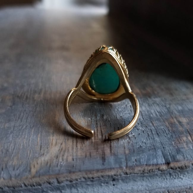 Russian Amazonite Ring | Fresh Designs
