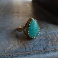 Image 1 of Russian Amazonite Ring