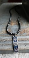 Ethnic Symbol Totem Necklace (One of a Kind)