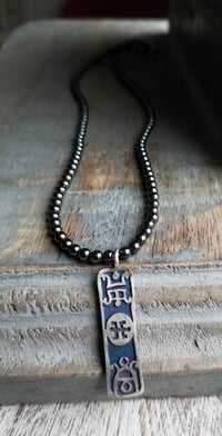 Image 1 of Ethnic Symbol Totem Necklace (One of a Kind)