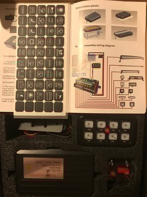 Image of 8 Gang Touch Control Panel