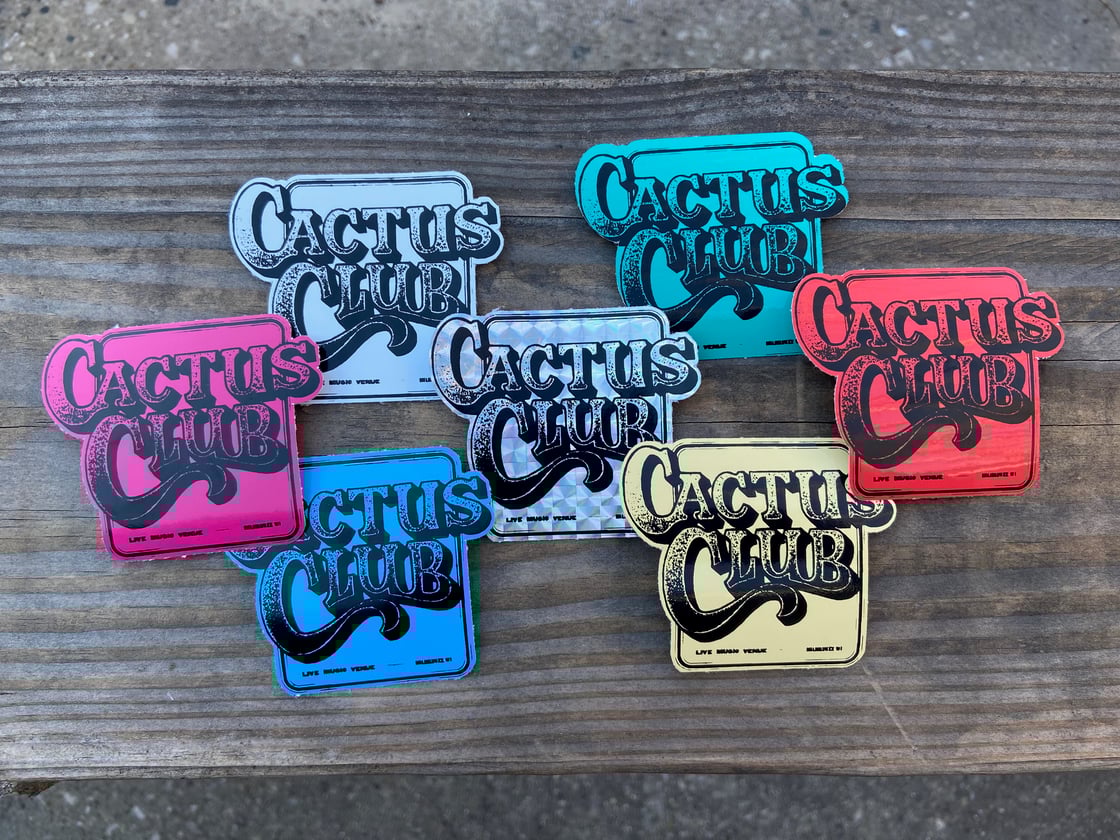 Image of Live Music Venue sticker