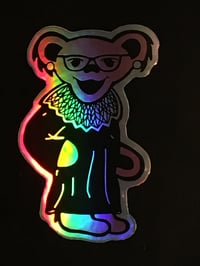 Image 5 of Rainbow Ruth RBG Hologram Stickers