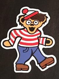 Image 2 of Where’s Waldo Bear Sticker