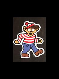 Image 1 of Where’s Waldo Bear Sticker