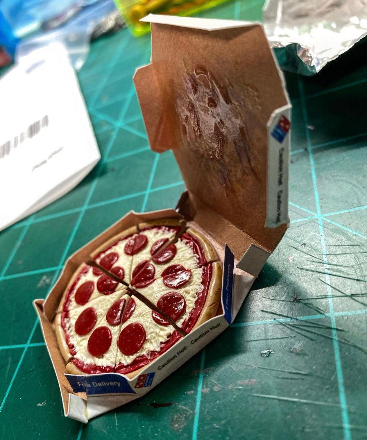 1:12 Boxed Pizza | Shelf Presents