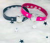 Leather Heart Choker