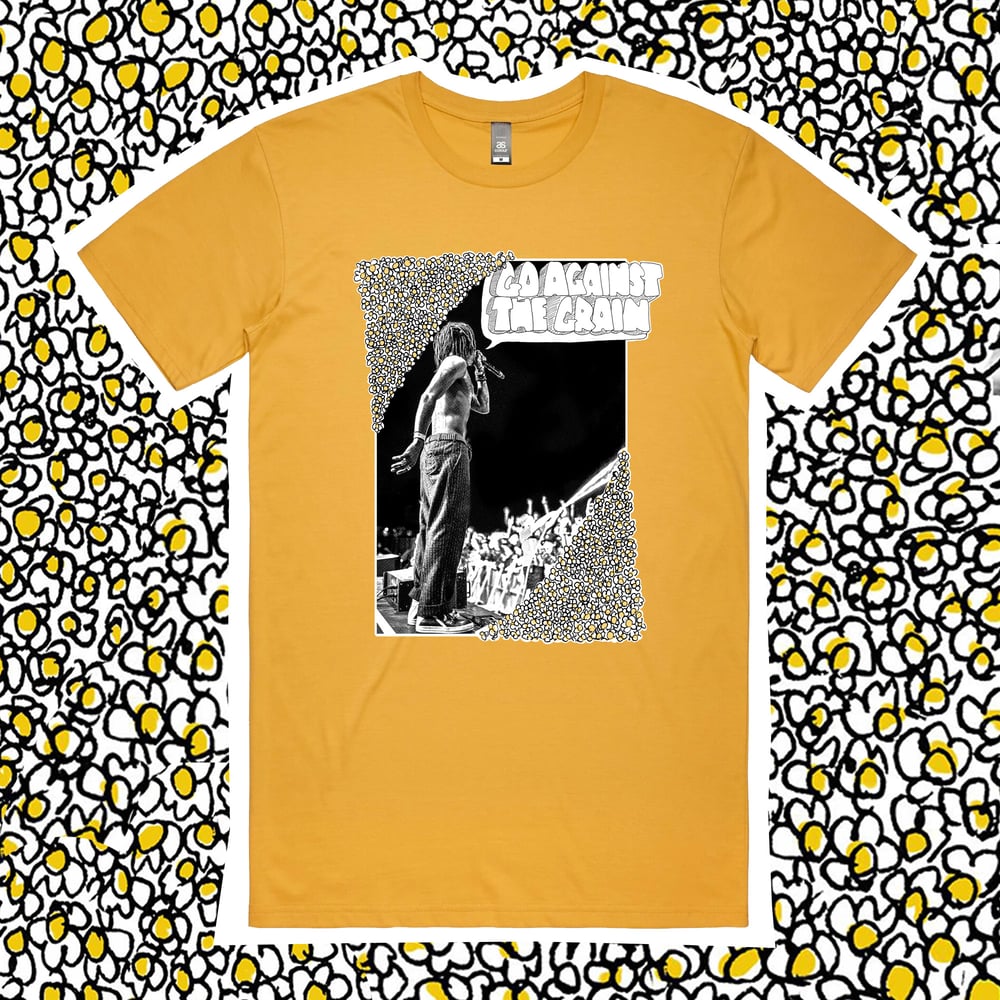 Image of Go Against The Grain T-shirt (Yellow)