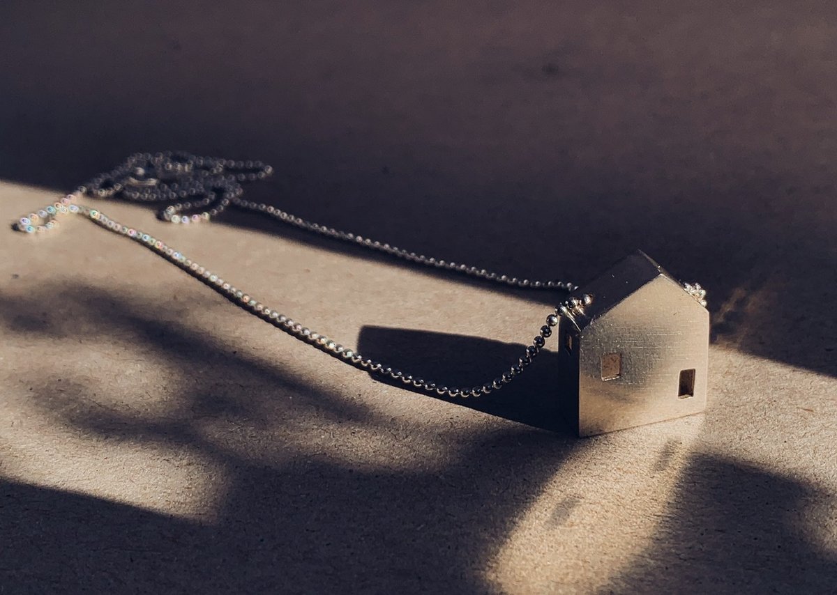 Image of Tiny House Necklace 