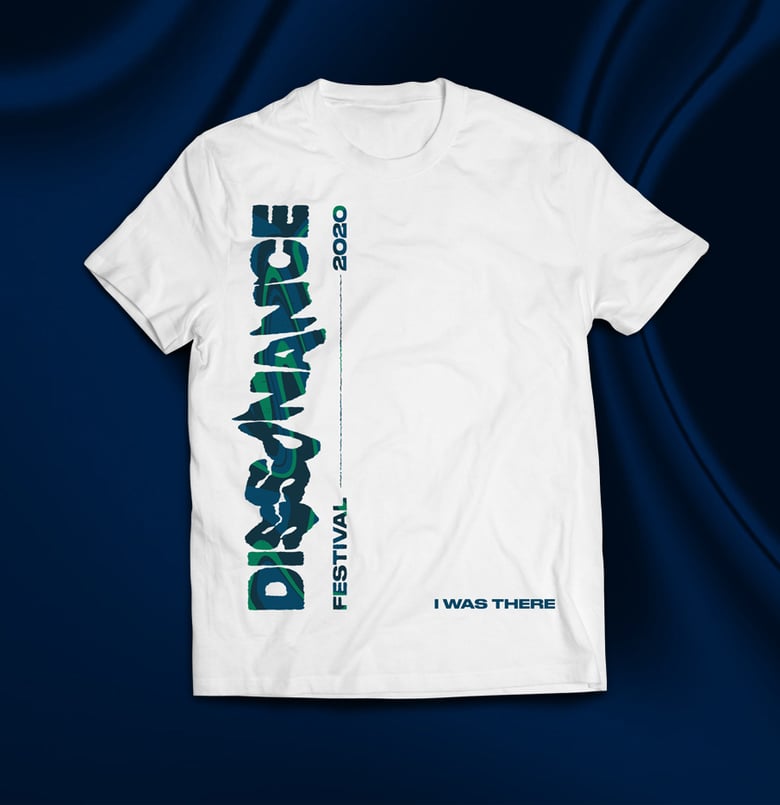 Image of DISSONANCE FESTIVAL 2020 - White t-shirt