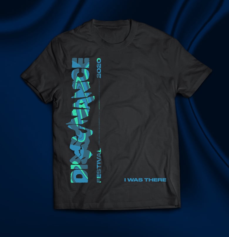 Image of DISSONANCE FESTIVAL 2020 - Black t-shirt